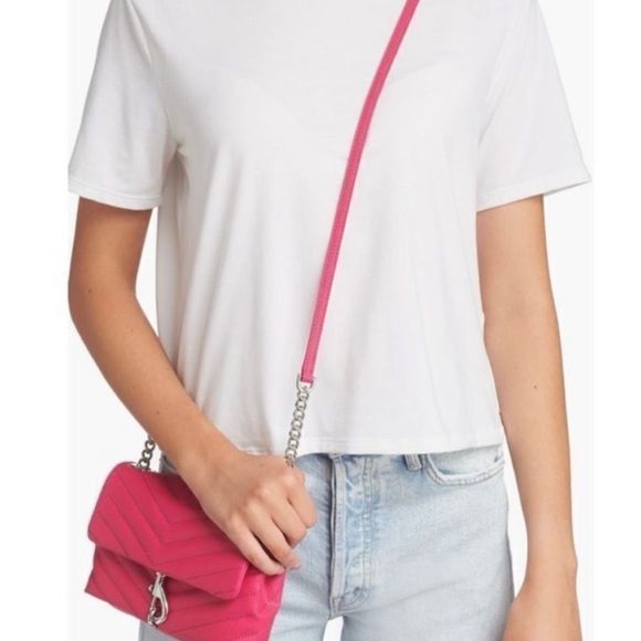 NWT REBECCA MINKOFF EDIE CROSSBODY

Color: Cosmic Pink - Picture 2 of 6